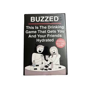Buzzed Drinking Game Hydration Recently Refreshed Edition 250 Fun Adult Cards